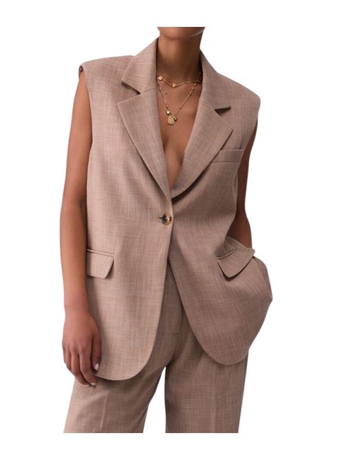 Gilet con foulard Liu Jo | WA6165T332A.02153